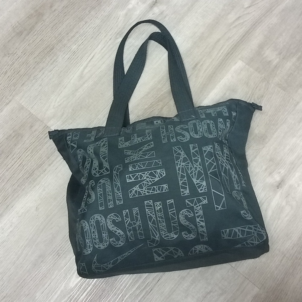 SOLD Nike Dark Gray Graphic Tote Bag